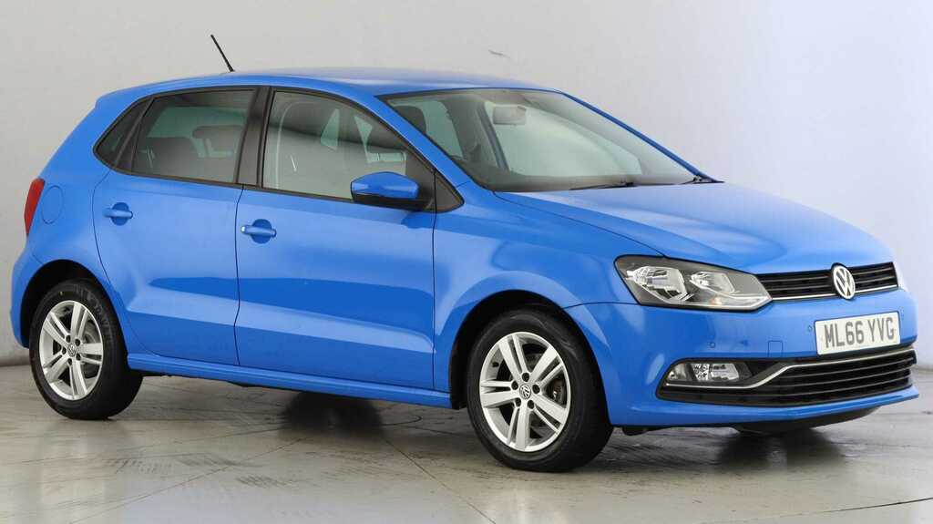 Compare Volkswagen Polo 1.2 Tsi Match ML66YVG Blue