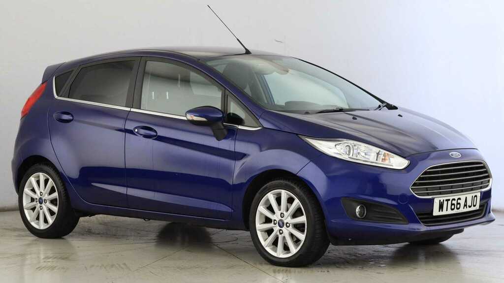 Compare Ford Fiesta 1.0 Ecoboost Titanium WT66AJO Blue