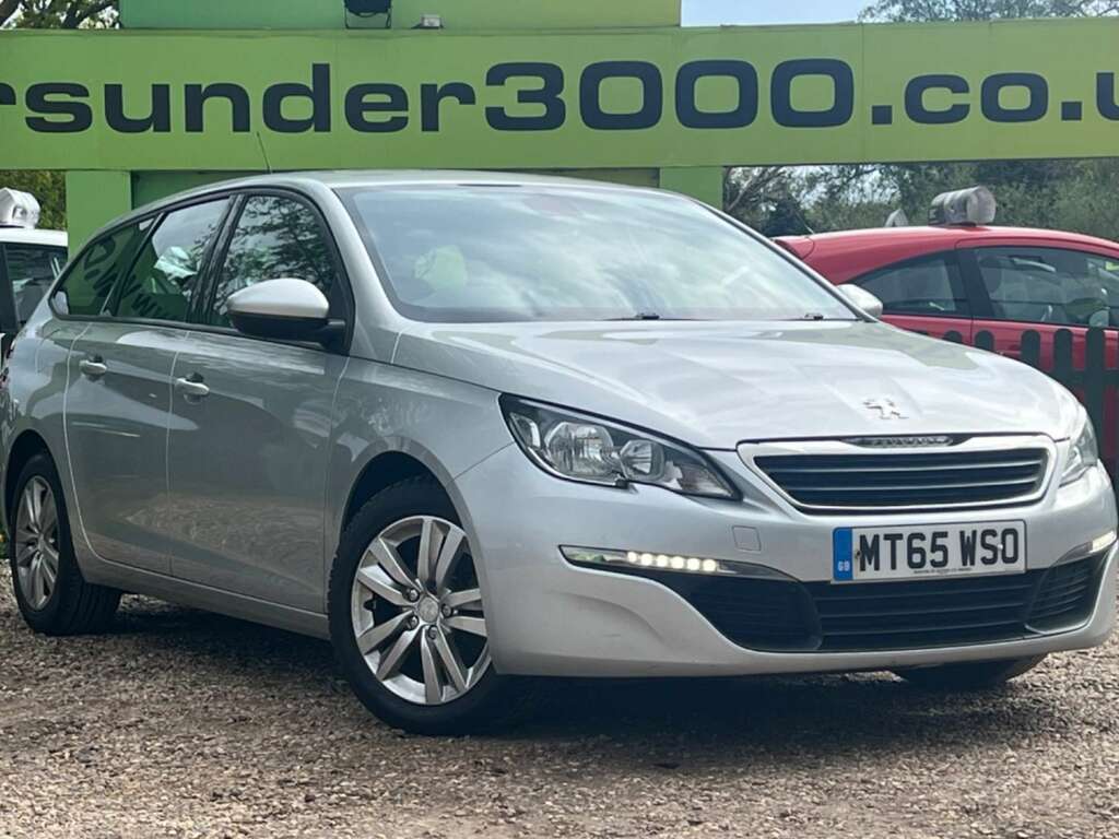 Peugeot 308 SW 1.6 308 Active Sw Blue Hdi Ss Silver #1