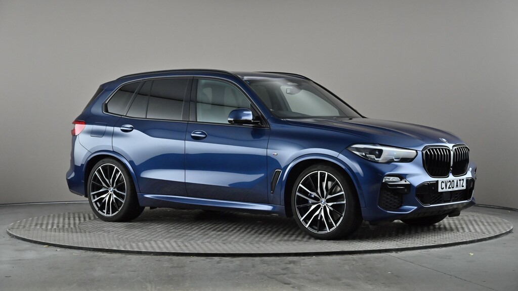 Compare BMW X5 Xdrive30d M Sport Techplus Pack CV20ATZ Blue