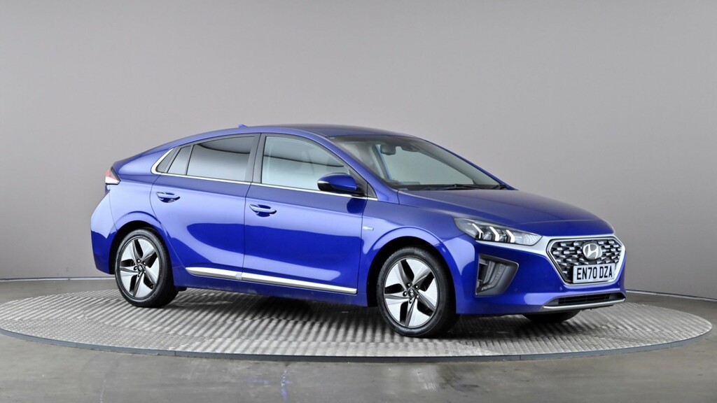 Compare Hyundai Ioniq 1.6 Gdi Hybrid Premium Se Dct EN70DZA Blue