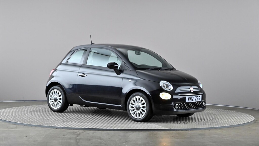 Compare Fiat 500 1.0 Mild Hybrid Lounge WM21ZZG Black
