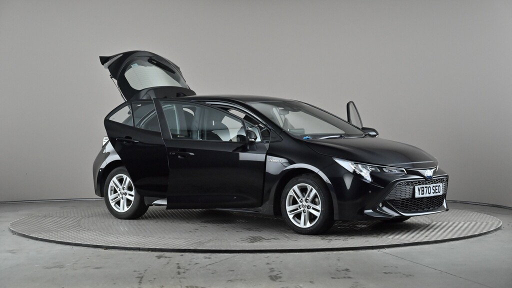 Compare Toyota Corolla 1.8 Vvt-i Hybrid Icon Tech Cvt YB70SEO Black