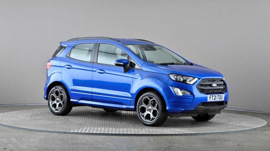 Compare Ford Ecosport 1.0 Ecoboost 125 St-line FT21TOU Blue