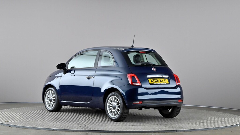 Compare Fiat 500 0.9 Twinair Pop Star KO16KLS Blue