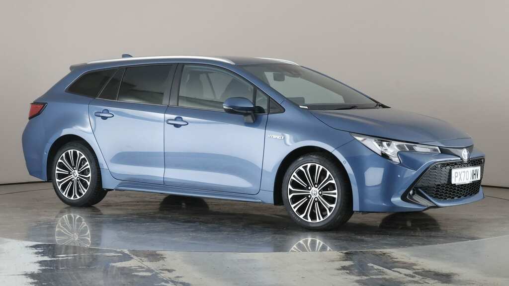 Compare Toyota Corolla 1.8 Vvt-i Hybrid Design Cvt PX70NHV Blue