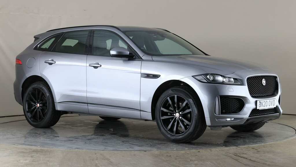 Compare Jaguar F-Pace 2.0D 180 Chequered Flag Awd BN20OVD Grey