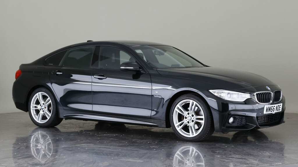 Compare BMW 4 Series 420D 190 M Sport Professional Media WM66NDE Black