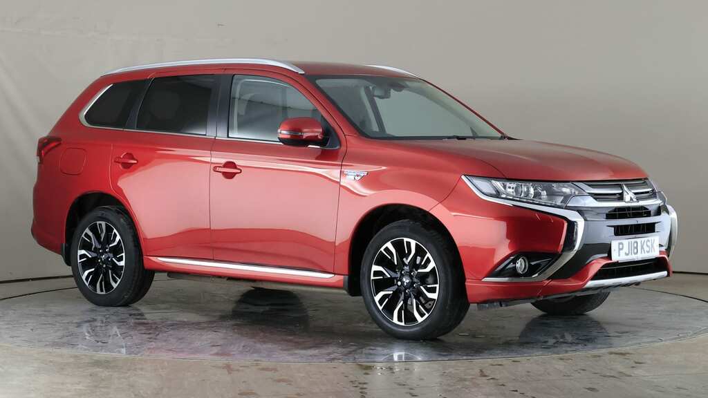 Compare Mitsubishi Outlander 2.0 Phev Juro PJ18KSK Red