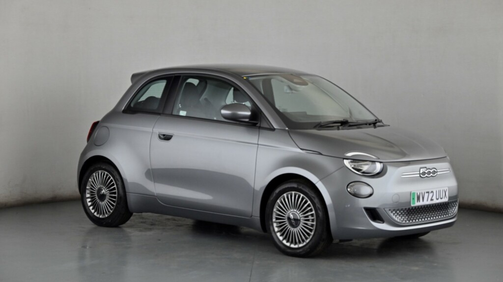 Compare Fiat 500 500E Icon WV72UUX Grey