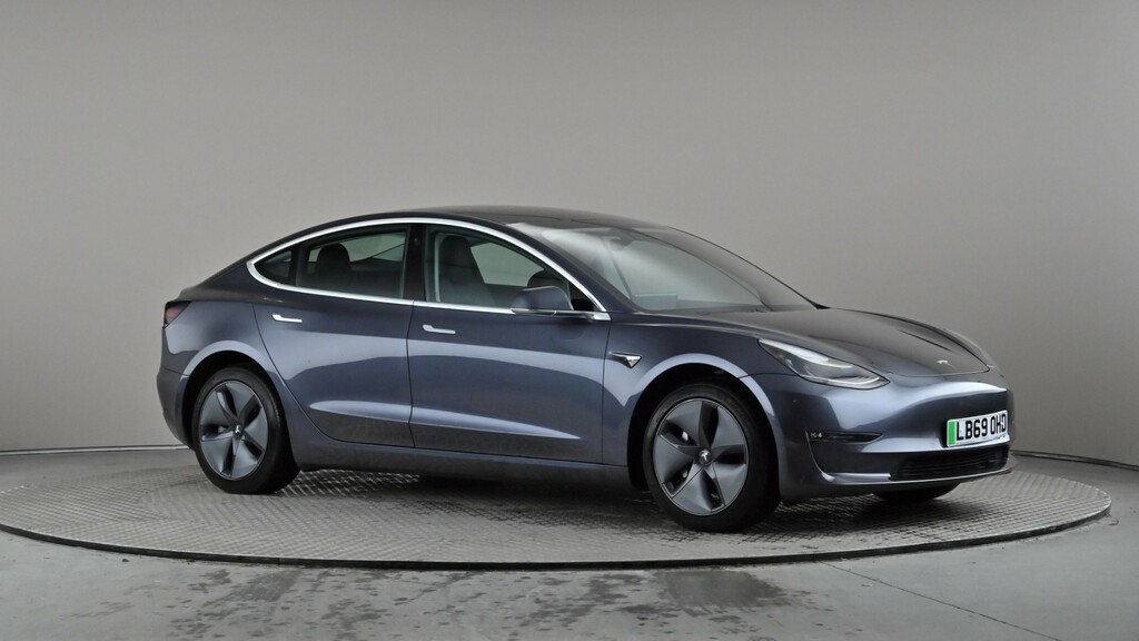 Compare Tesla Model 3 Long Range Awd LB69OHD Grey