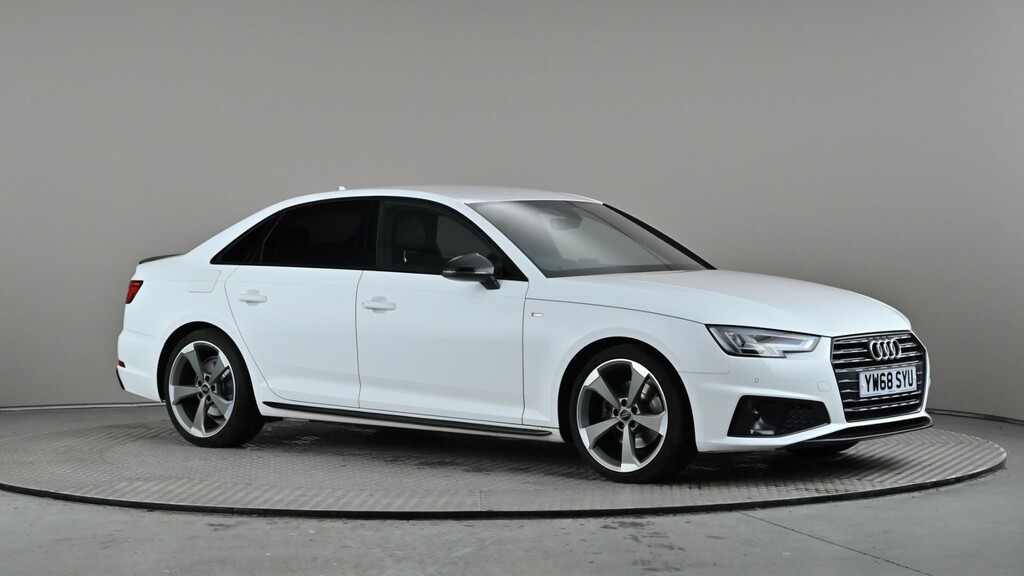 Compare Audi A4 A4 S Line Black Edition 40 Tfsi S-a YW68SYU White