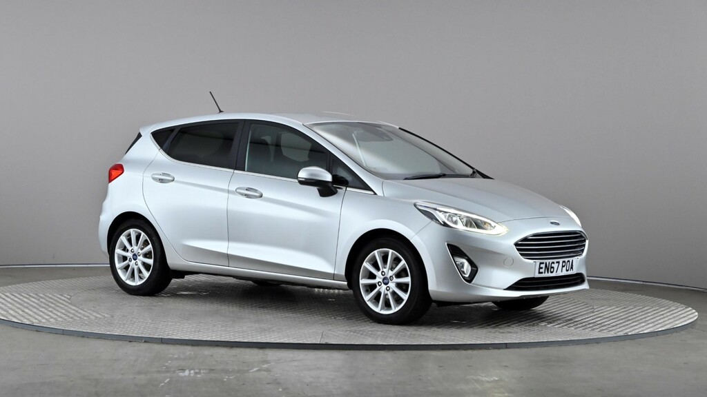 Compare Ford Fiesta Titanium EN67POA Silver
