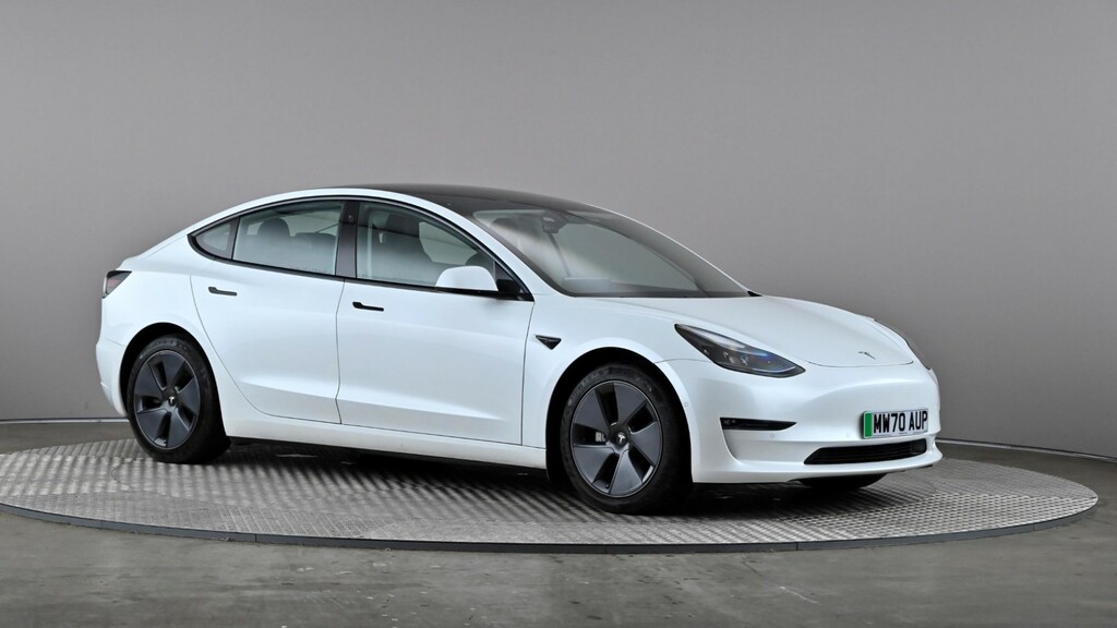 Compare Tesla Model 3 Model 3 Long Range Awd MW70AUP White