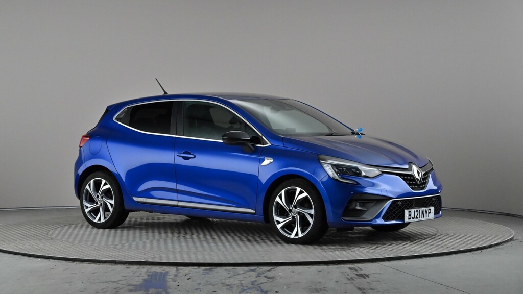 Compare Renault Clio 1.0 Tce 90 Rs Line BJ21NYP Blue