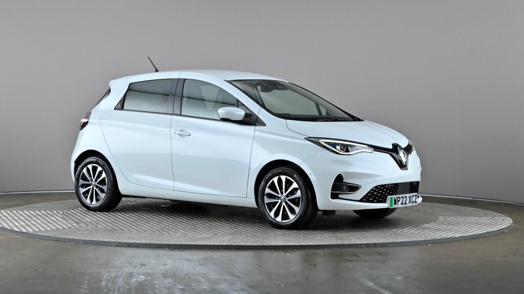 Compare Renault Zoe 100Kw Gt Line R135 50Kwh Rapid Charge WP22XCZ White