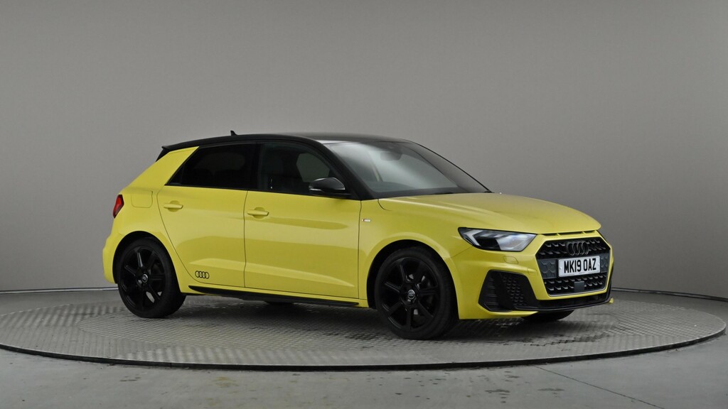 Compare Audi A1 35 Tfsi S Line Contrast Edition S Tronic MK19OAZ Yellow