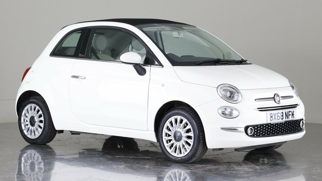 Compare Fiat 500 1.2 Lounge BX68NFK White