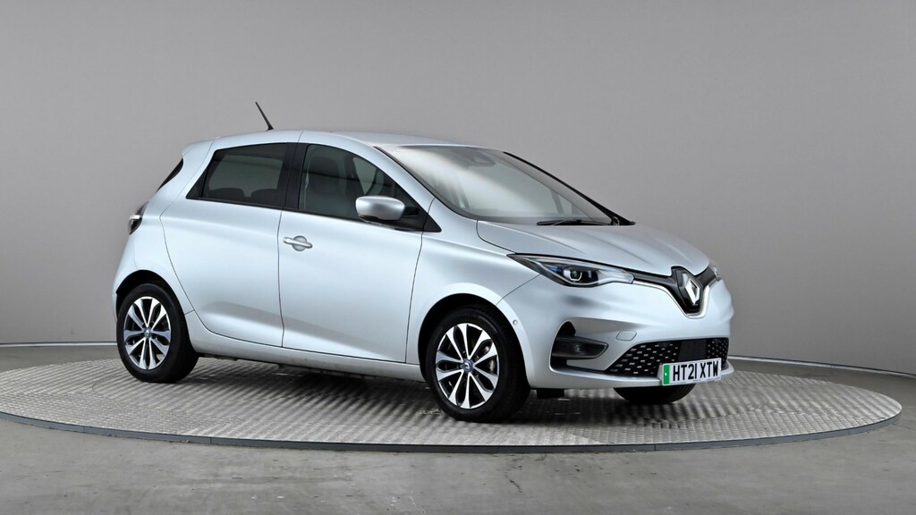 Compare Renault Zoe 100Kw I Gt Line R135 50Kwh Rapid Charge HT21XTW Grey