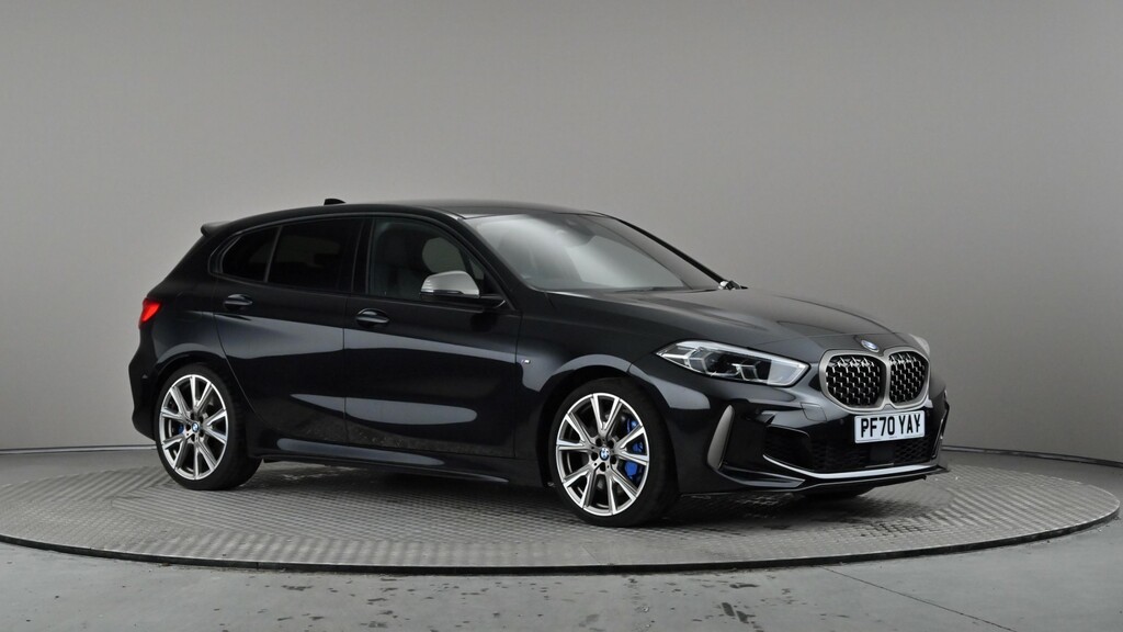 Compare BMW 1 Series M135i Xdrive Step Pro Pack PF70YAY Black