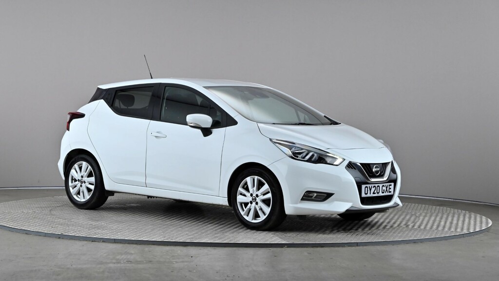 Compare Nissan Micra Ig-t Acenta OY20GXE White
