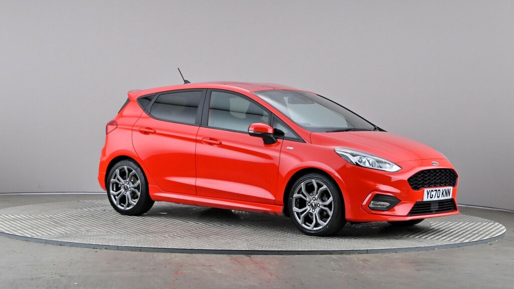 Compare Ford Fiesta 1.0 Ecoboost 125 St-line Edition YG70KNN Red