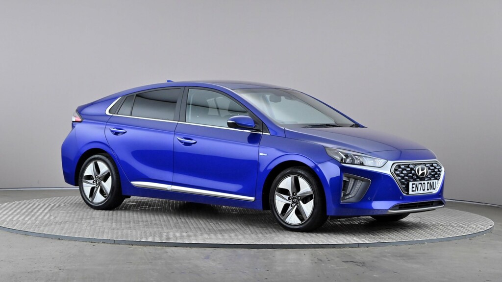 Compare Hyundai Ioniq 1.6 Gdi Hybrid Premium Se Dct EN70DNU Blue