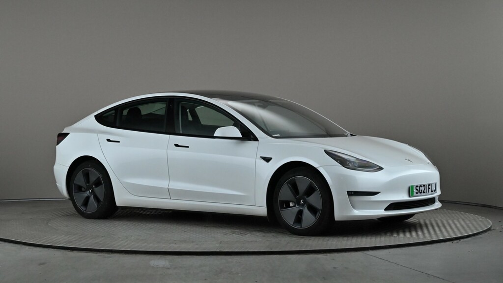 Compare Tesla Model 3 Long Range Awd SG21FLJ White