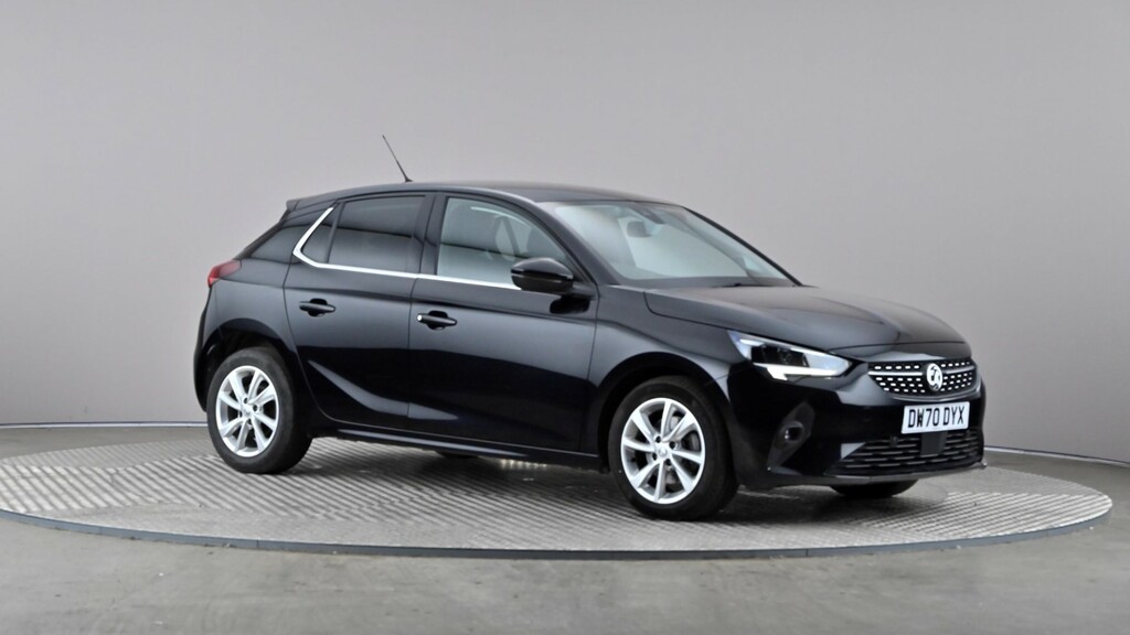 Compare Vauxhall Corsa 1.2 Turbo Elite Nav DW70DYX Black