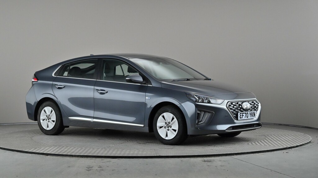 Compare Hyundai Ioniq 1.6 Gdi Hybrid Premium Dct EF70YKN Grey