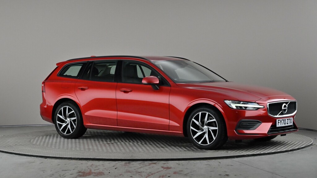 Compare Volvo V60 2.0 D3 150 Momentum Plus FY70ZTX Red