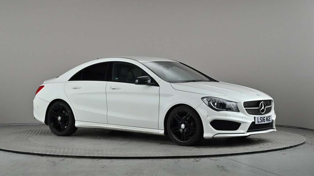 Compare Mercedes-Benz CLA Class Cla 200D Amg Sport Night Pack LS16NGE White