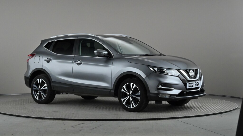 Compare Nissan Qashqai 1.3 Dig-t N-connecta Glass Roof Pack DX21ZGK Grey