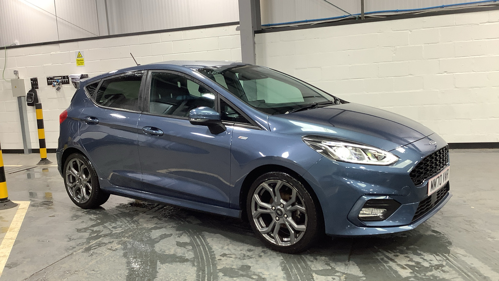 Compare Ford Fiesta St-line Edition MM70VWR Blue