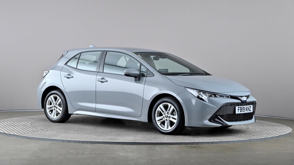 Compare Toyota Corolla 1.8 Vvt-i Hybrid Icon Tech Cvt FB19KHZ Grey
