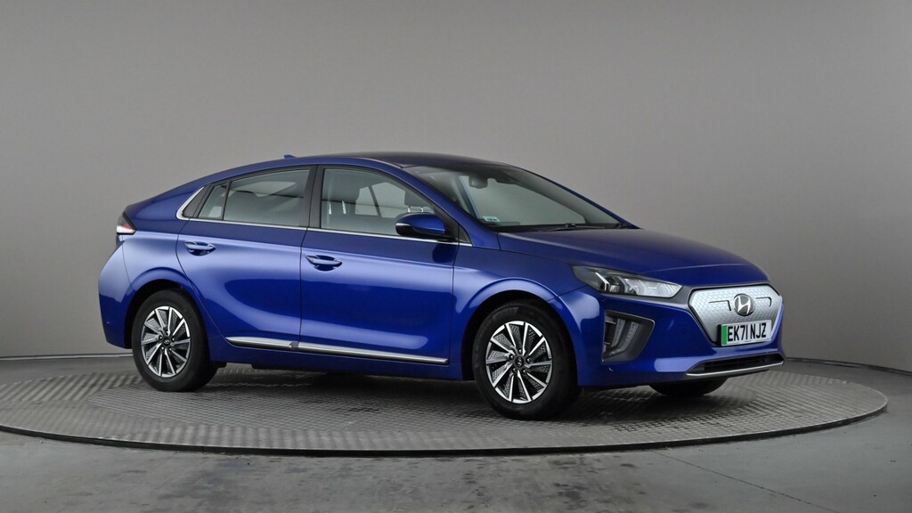 Compare Hyundai Ioniq 100Kw Premium 38Kwh EK71NJZ Blue
