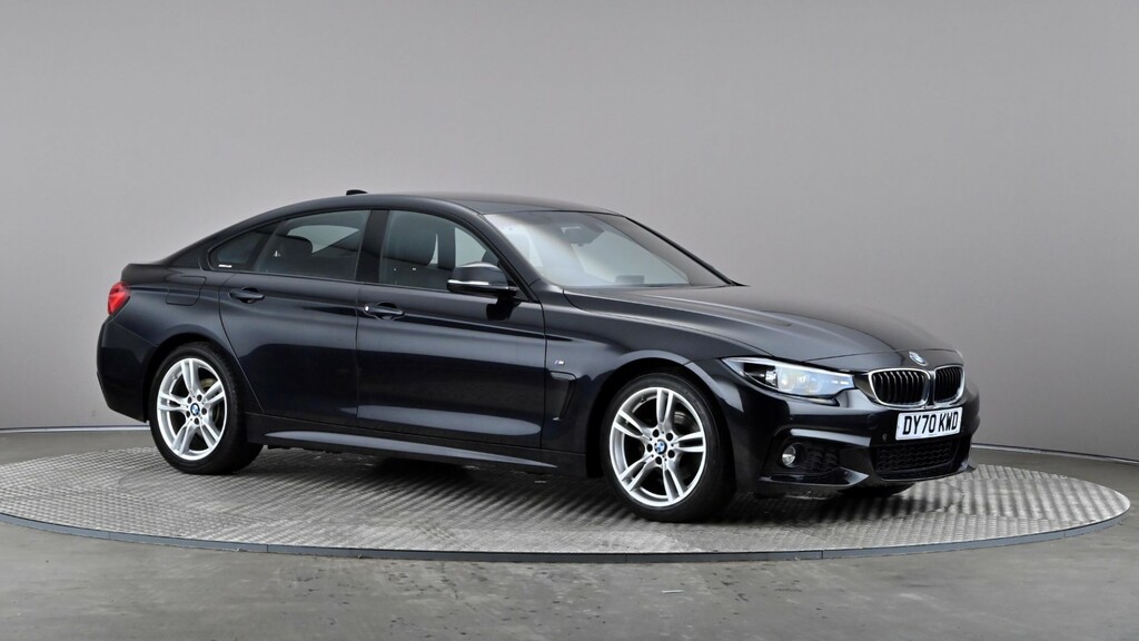 Compare BMW 4 Series 420I M Sport Gran Coupe DY70KWD Black