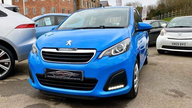 Compare Peugeot 108 1.0L Active 68 Bhp WL16KLK Blue