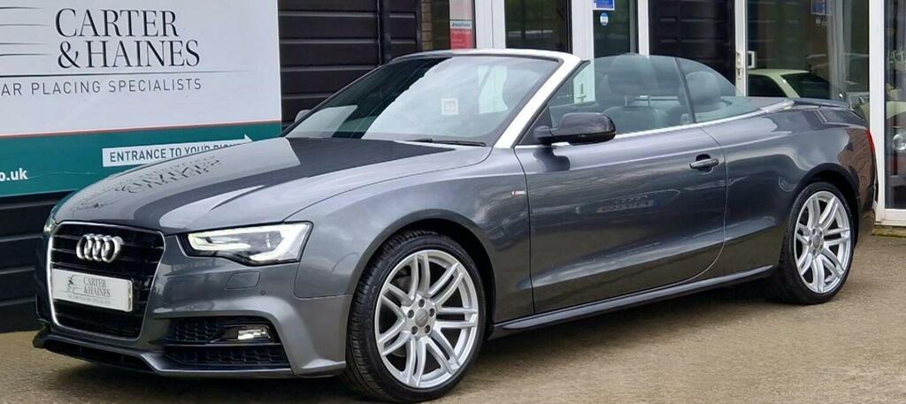Audi A5 Convertible 1.8 Tfsi S Line Special Edition Plus Grey #1