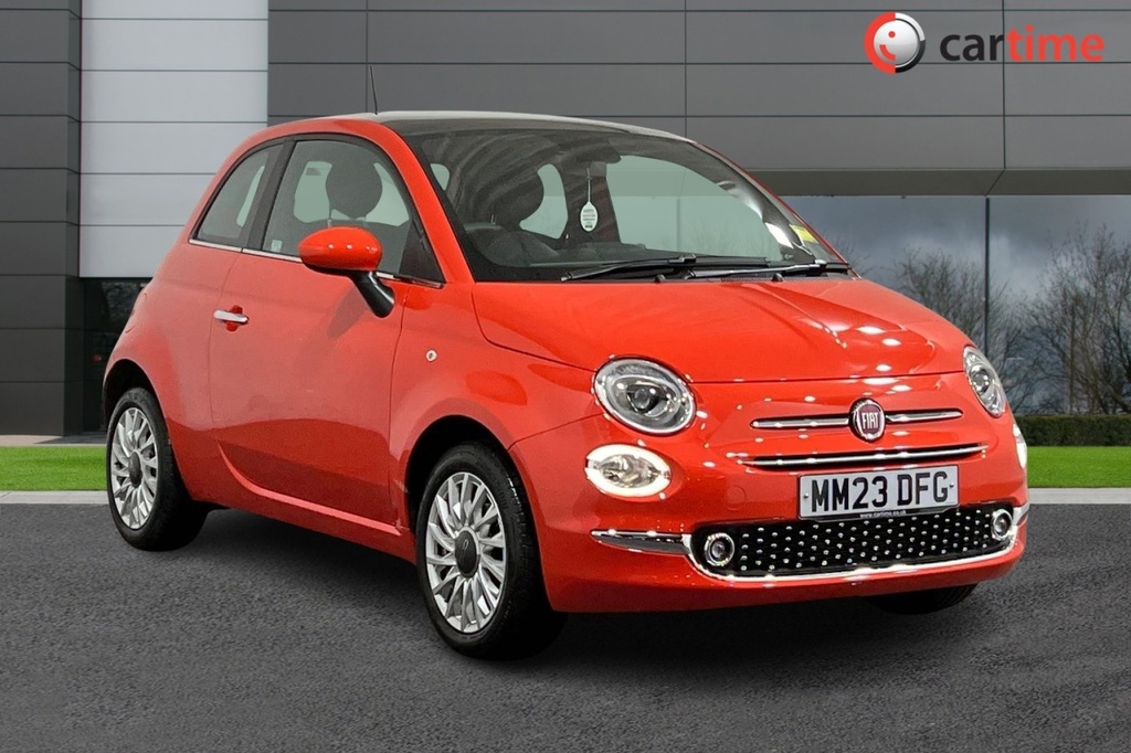 Compare Fiat 500 1.0 Standard 69 Bhp Air Conditioning, 7-Inch To MM23DFG Orange