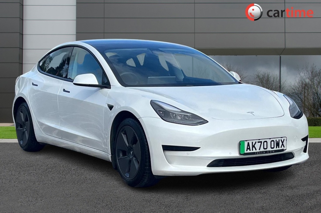 Compare Tesla Model 3 Standard Range Plus 302 Bhp Frontrear Heated S AK70OWX White