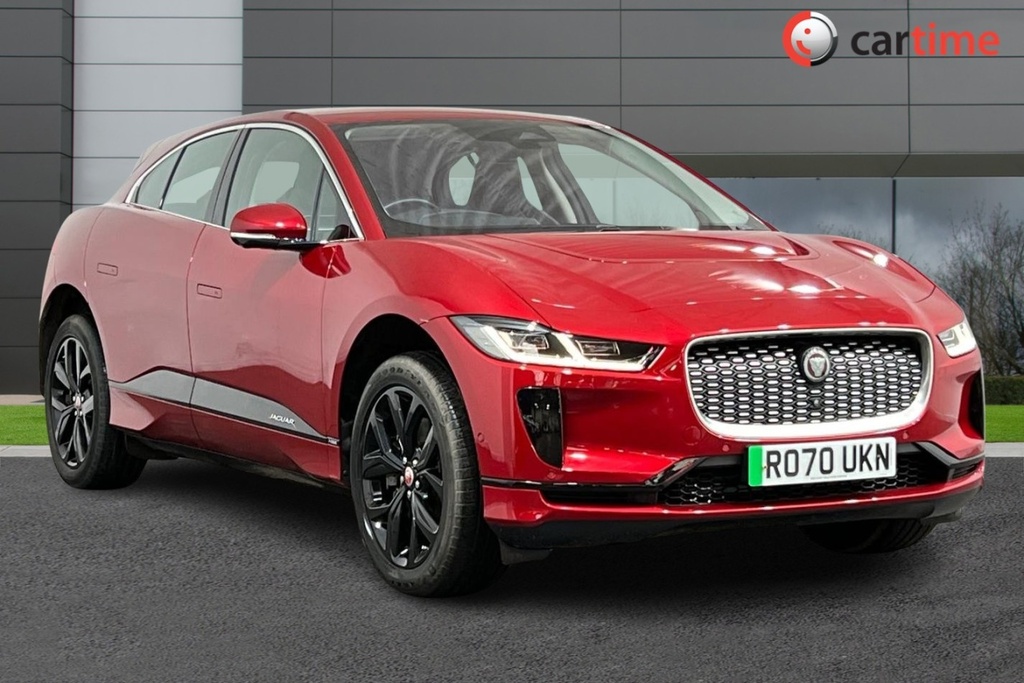 Compare Jaguar I-Pace Hse 395 Bhp 360 Surround Camera, Meridian Surro RO70UKN Red