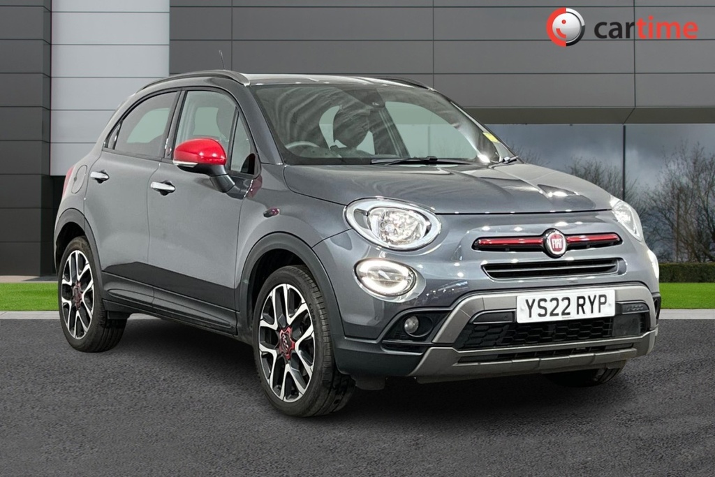 Fiat 500X 1.3 Red 148 Bhp 7-Inch Touchscreen, Cruise Cont Grey #1