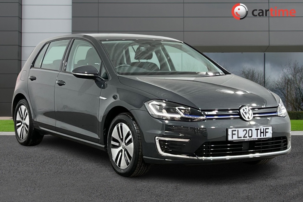 Compare Volkswagen e-Golf E-golf 135 Bhp Adaptive Cruise Control, Parking FL20THF Grey