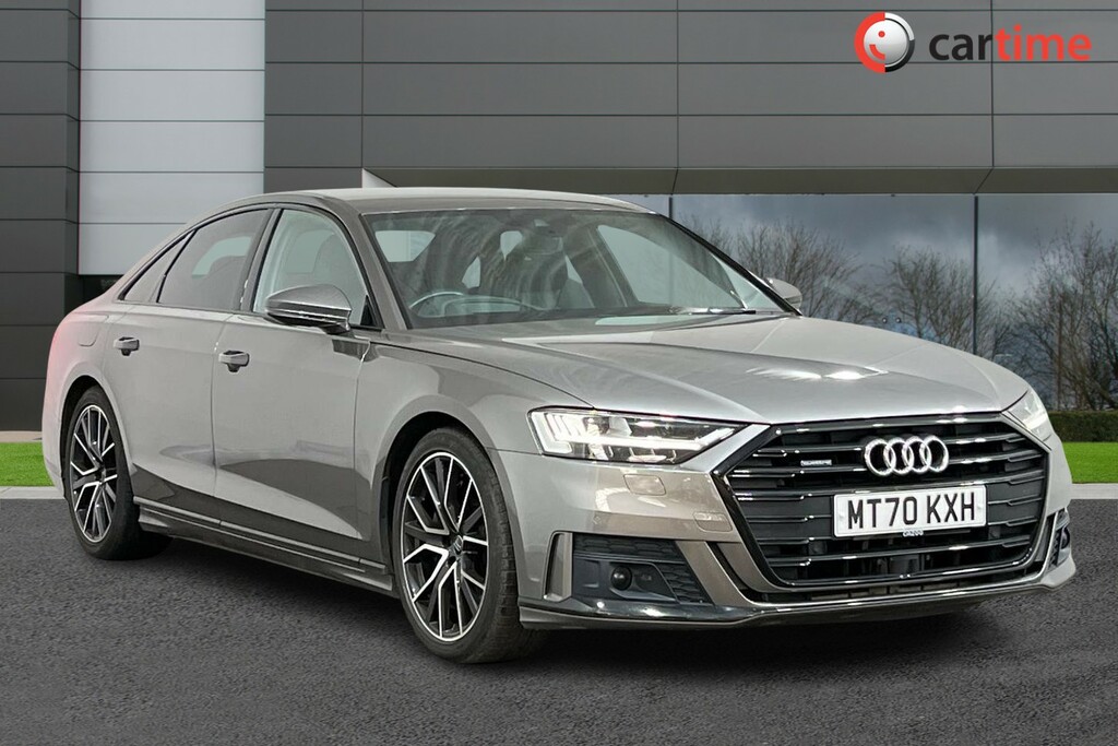 Compare Audi A8 3.0 Tfsi Quattro S Line Black Edition Mhev 336 MT70KXH Grey