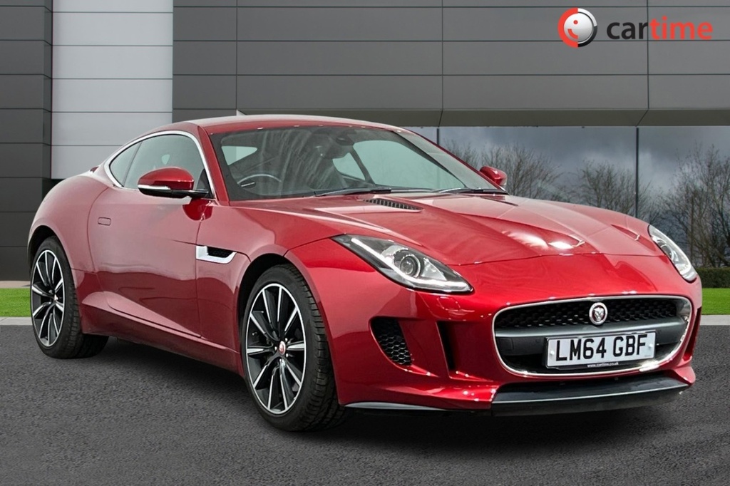 Compare Jaguar F-Type 3.0 V6 340 Bhp Reversing Camera, Front Parking LM64GBF Red