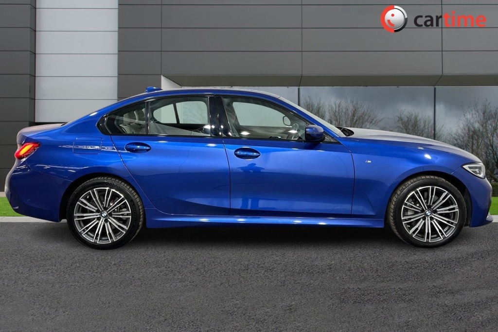 Compare BMW 3 Series 2.0 330E Xdrive M Sport 288 Bhp Heated Front Se YM70AFZ Blue