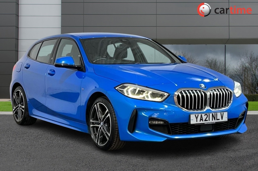 Compare BMW 1 Series 2.0 118D M Sport 148 Bhp Frontrear Park Sensor YA21NLV Blue