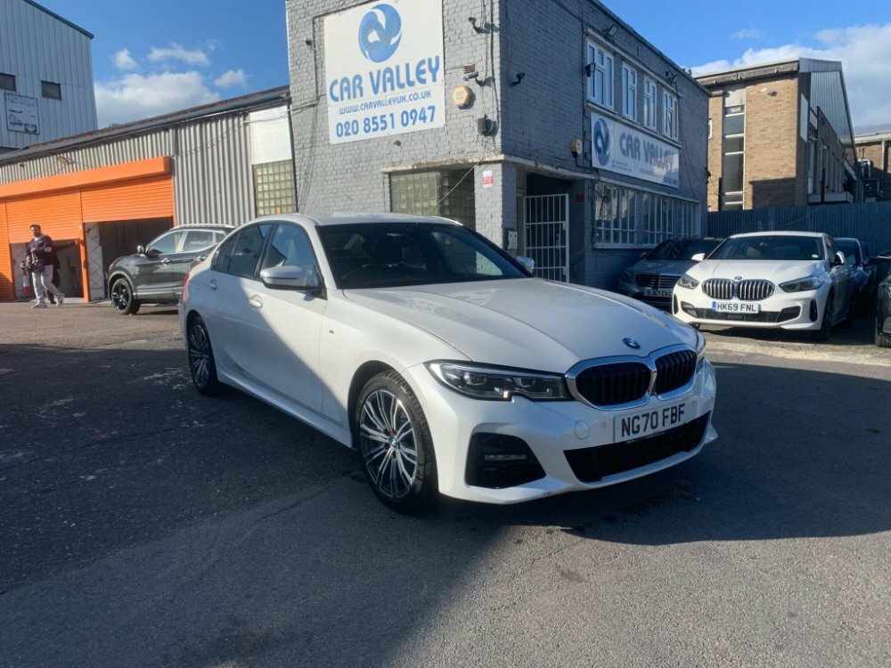 Compare BMW 3 Series 2.0 330E 12Kwh M Sport Euro 6 Ss NG70FBF White