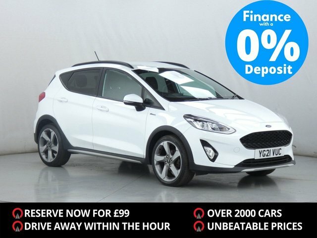 Compare Ford Fiesta 1.0 Active Edition Mhev 124 Bhp YG21VUC White